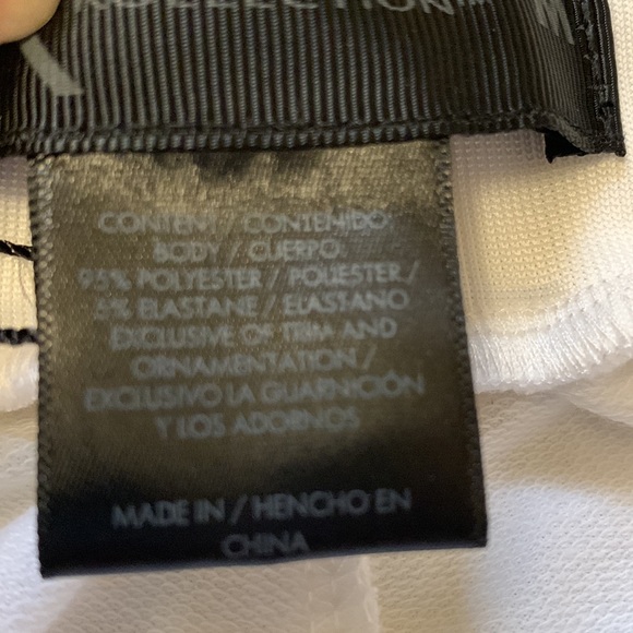 Kardashian kollection polyester/Elastane white beach pants - Picture 7 of 12